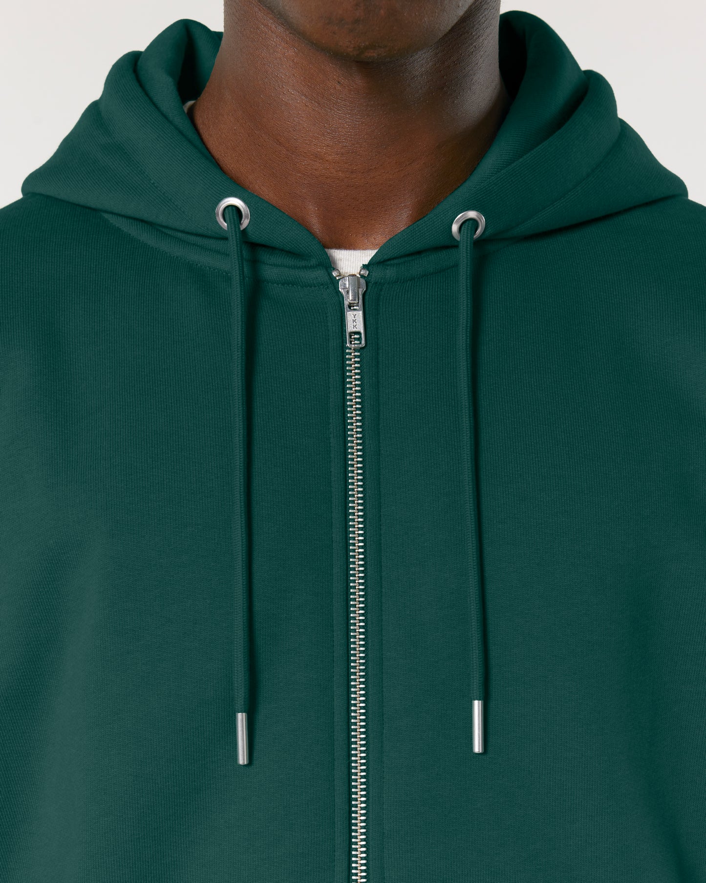 Sweat capuche zippé Cultivator 2.0 Vert