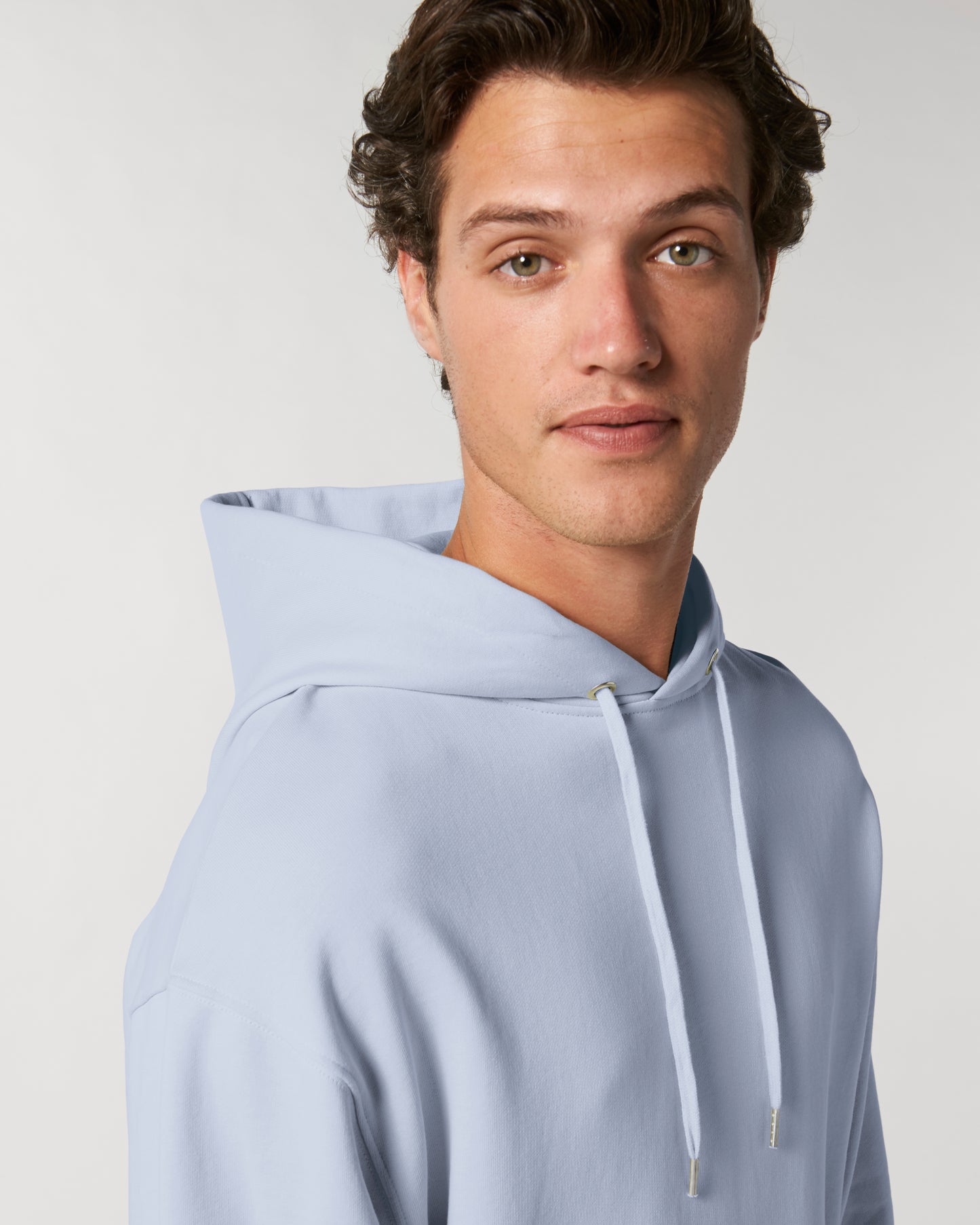 Sweat capuche Slammer Bleu serein