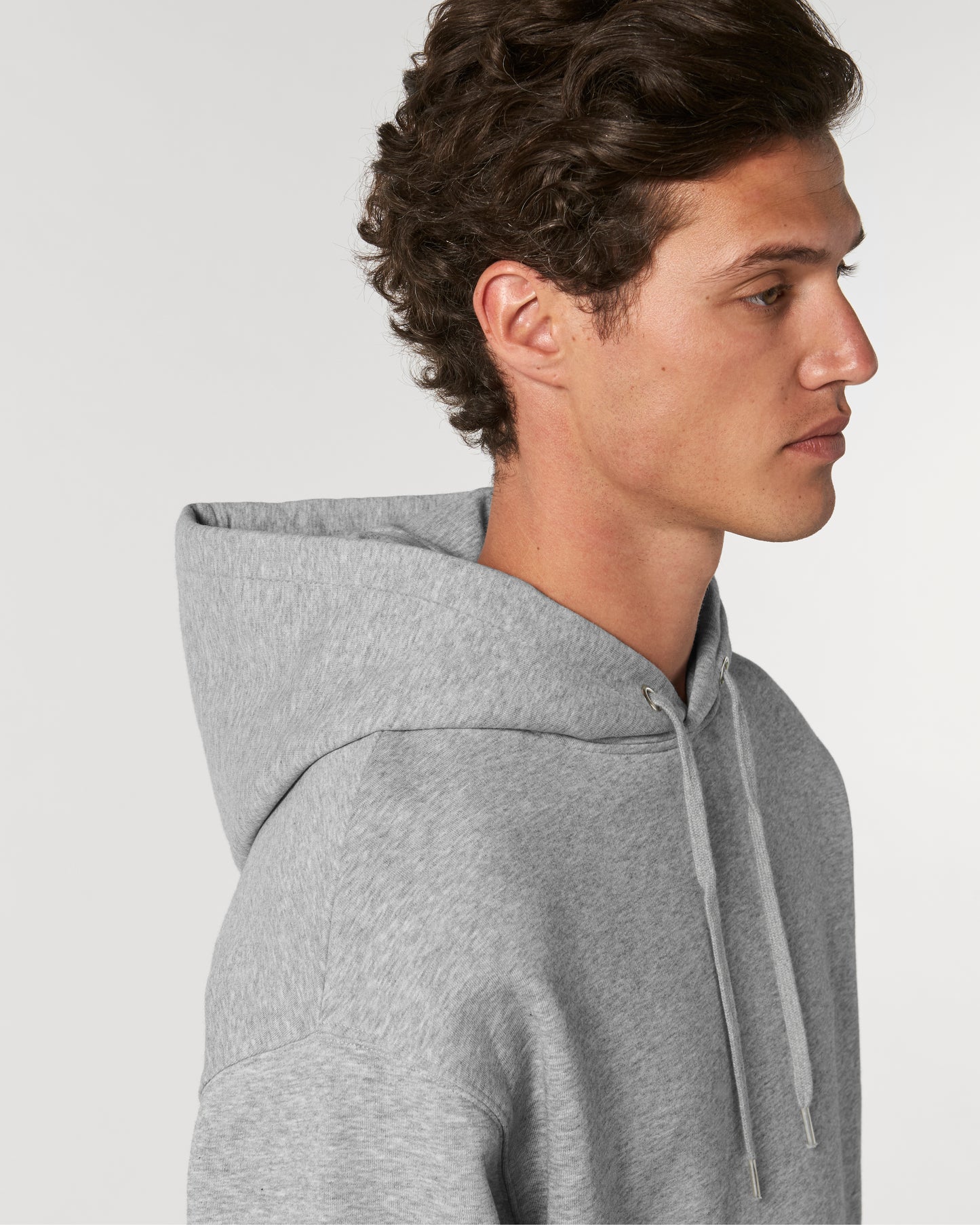 Sweat capuche Slammer Gris chiné