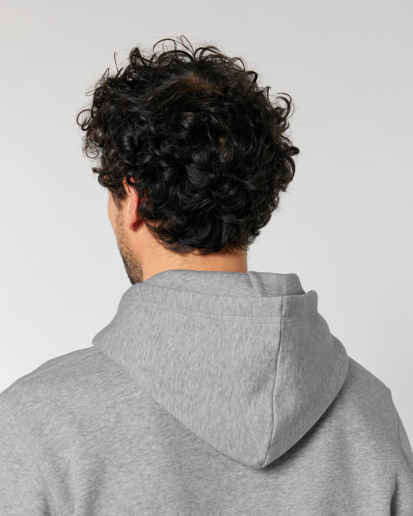 Sweat capuche Drummer 2.0 Gris chiné