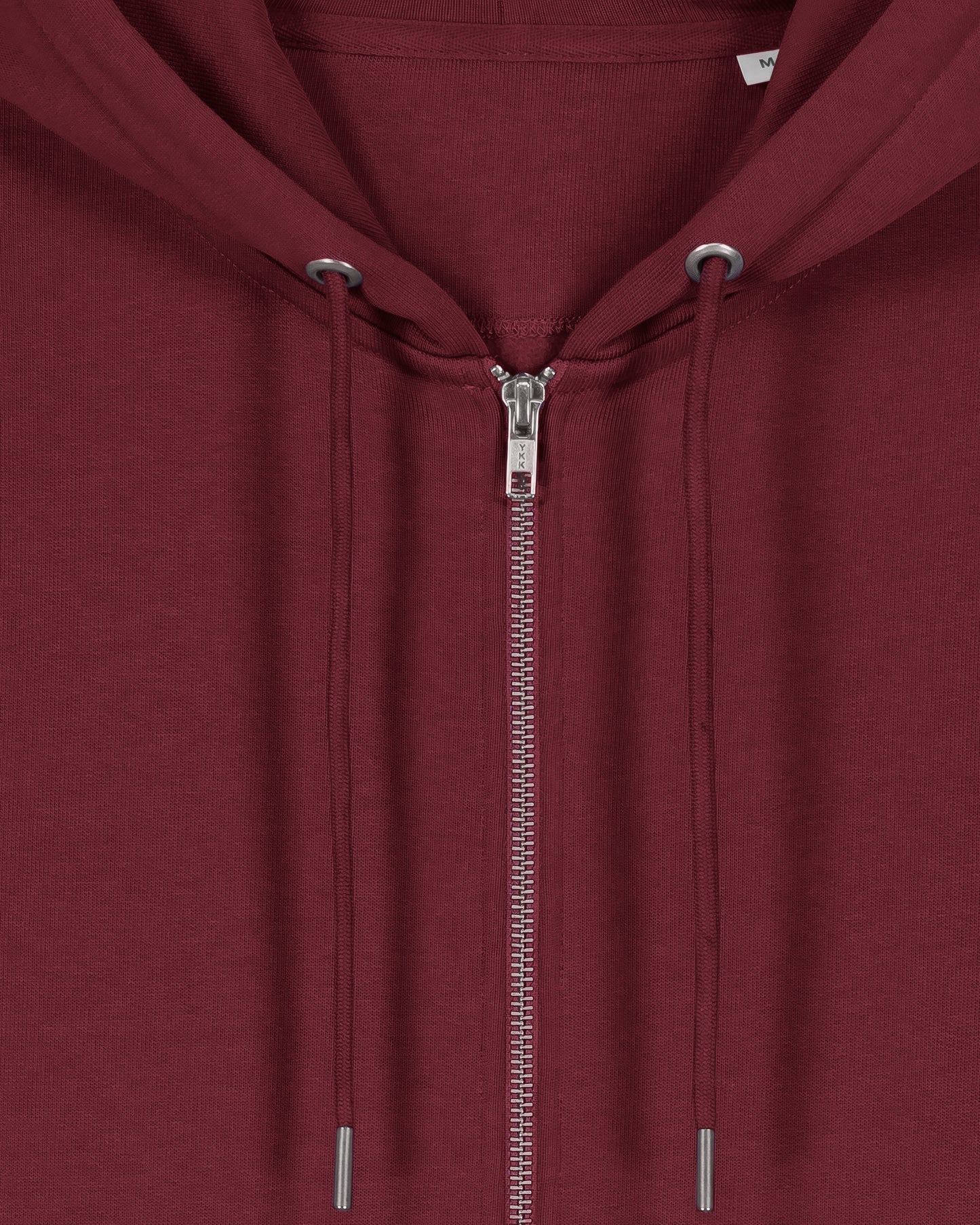 Sweat capuche zippé Cultivator 2.0 Rouge vin