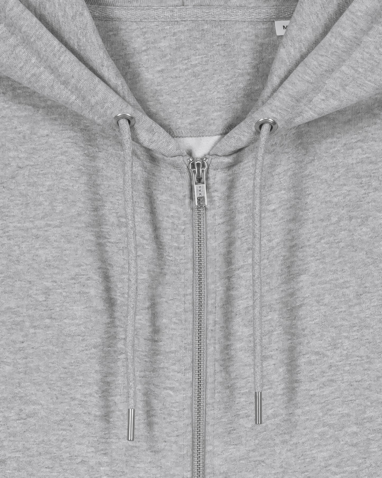 Sweat capuche zippé Cultivator 2.0 Gris chiné