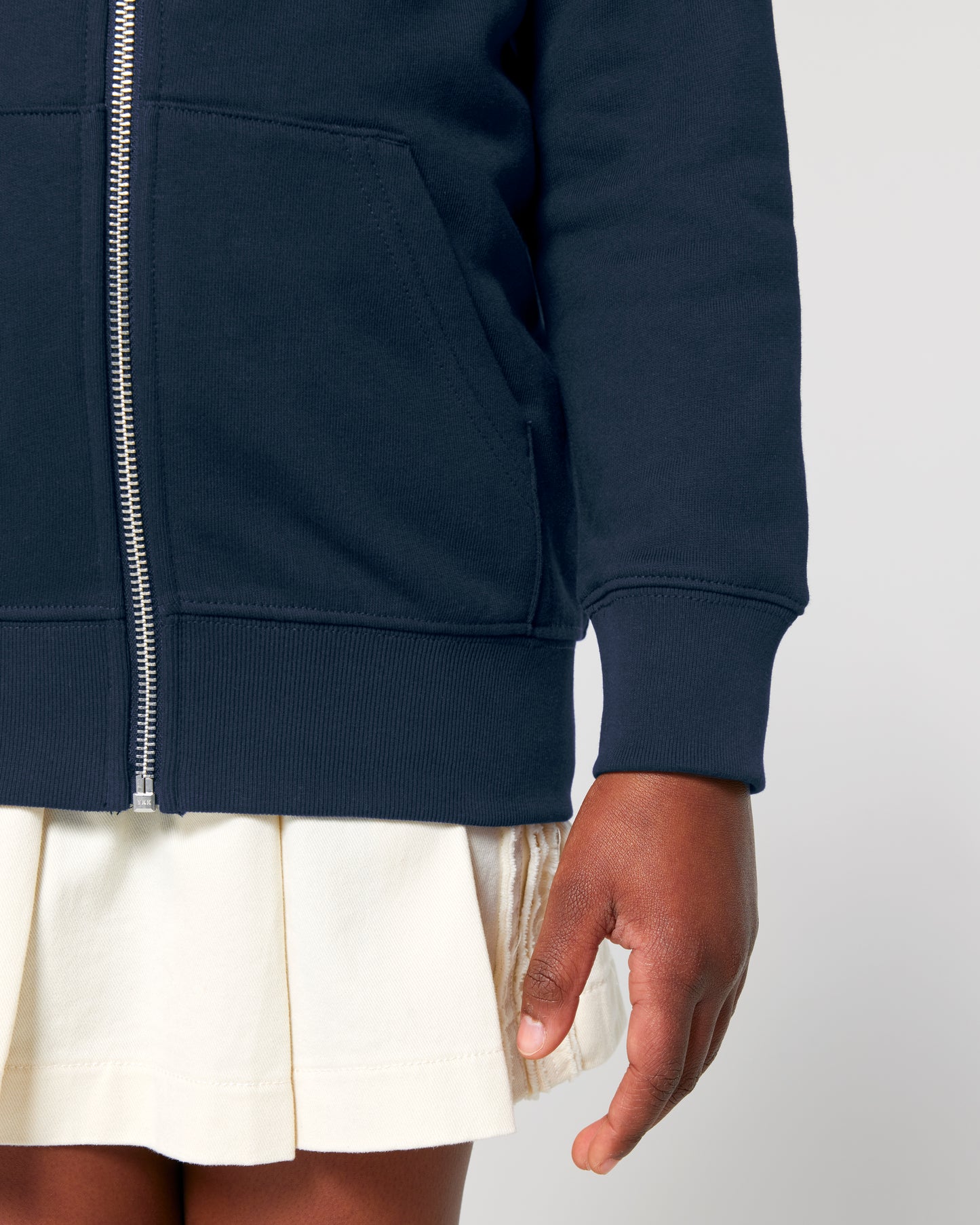 Sweat capuche zippé Mini Cultivator 2.0 Bleu marine