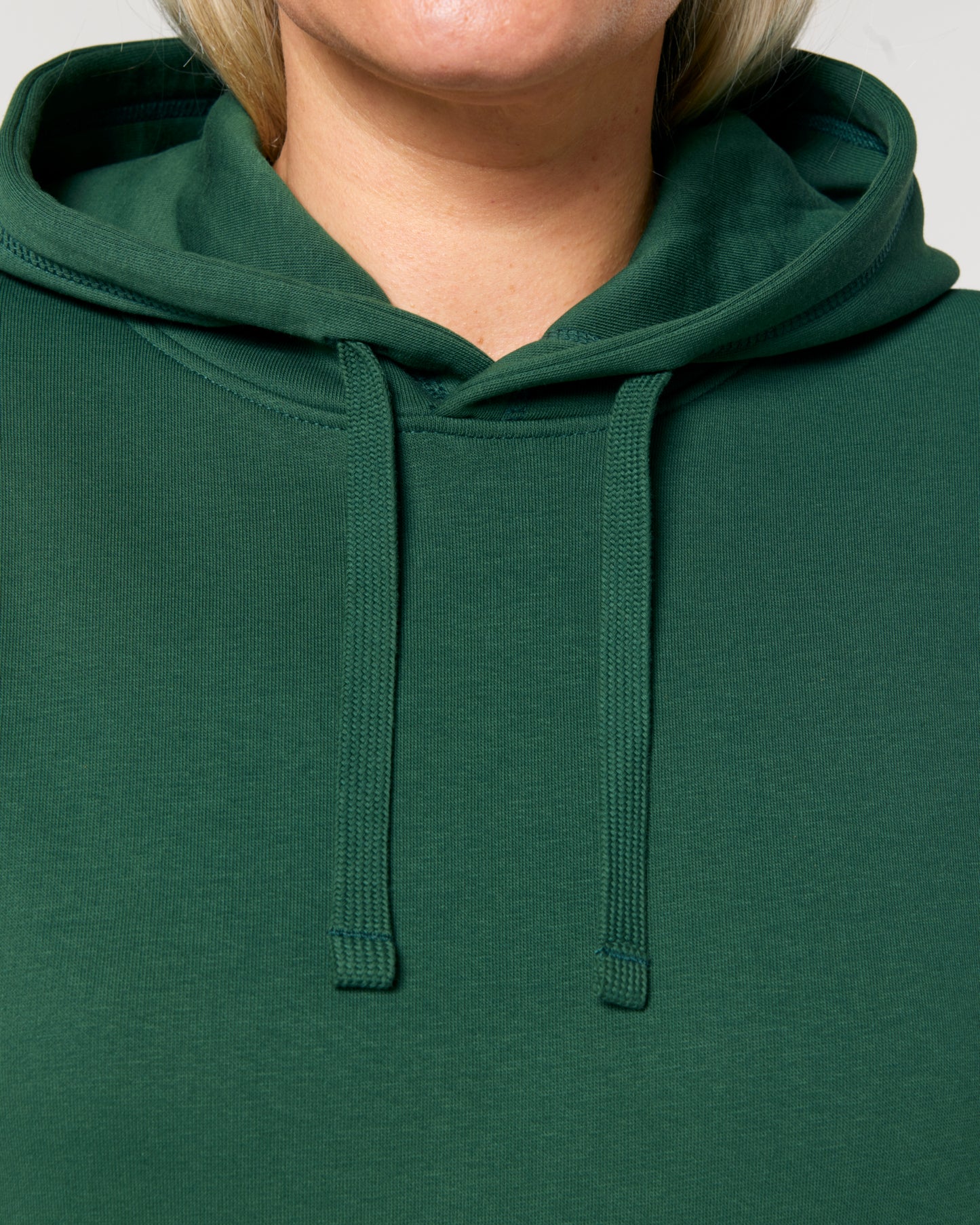 Sweat capuche Drummer 2.0 Vert bouteille