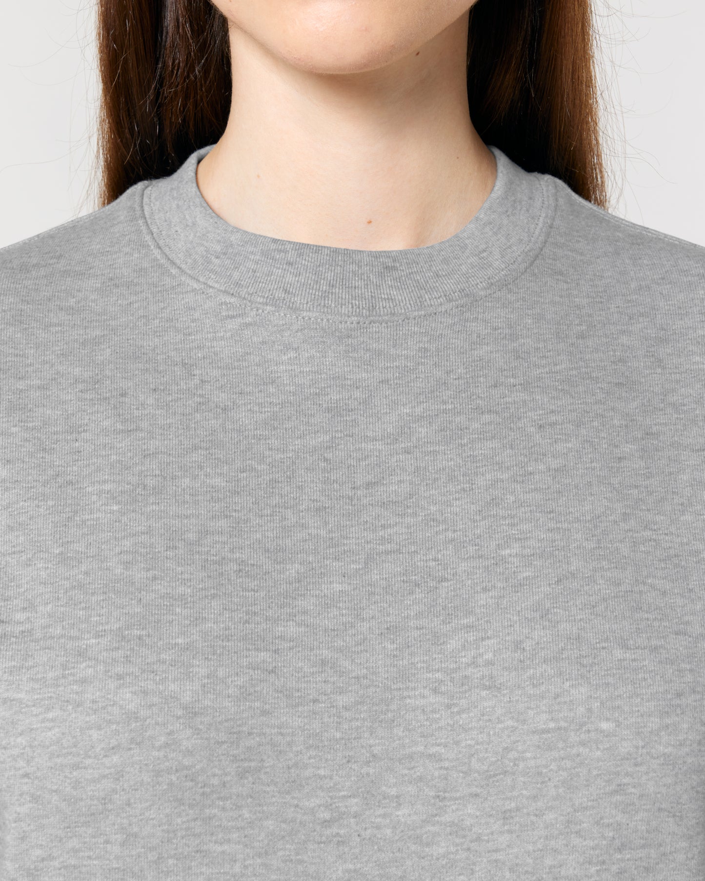 Sweat sans capuche Changer 2.0 Gris chiné