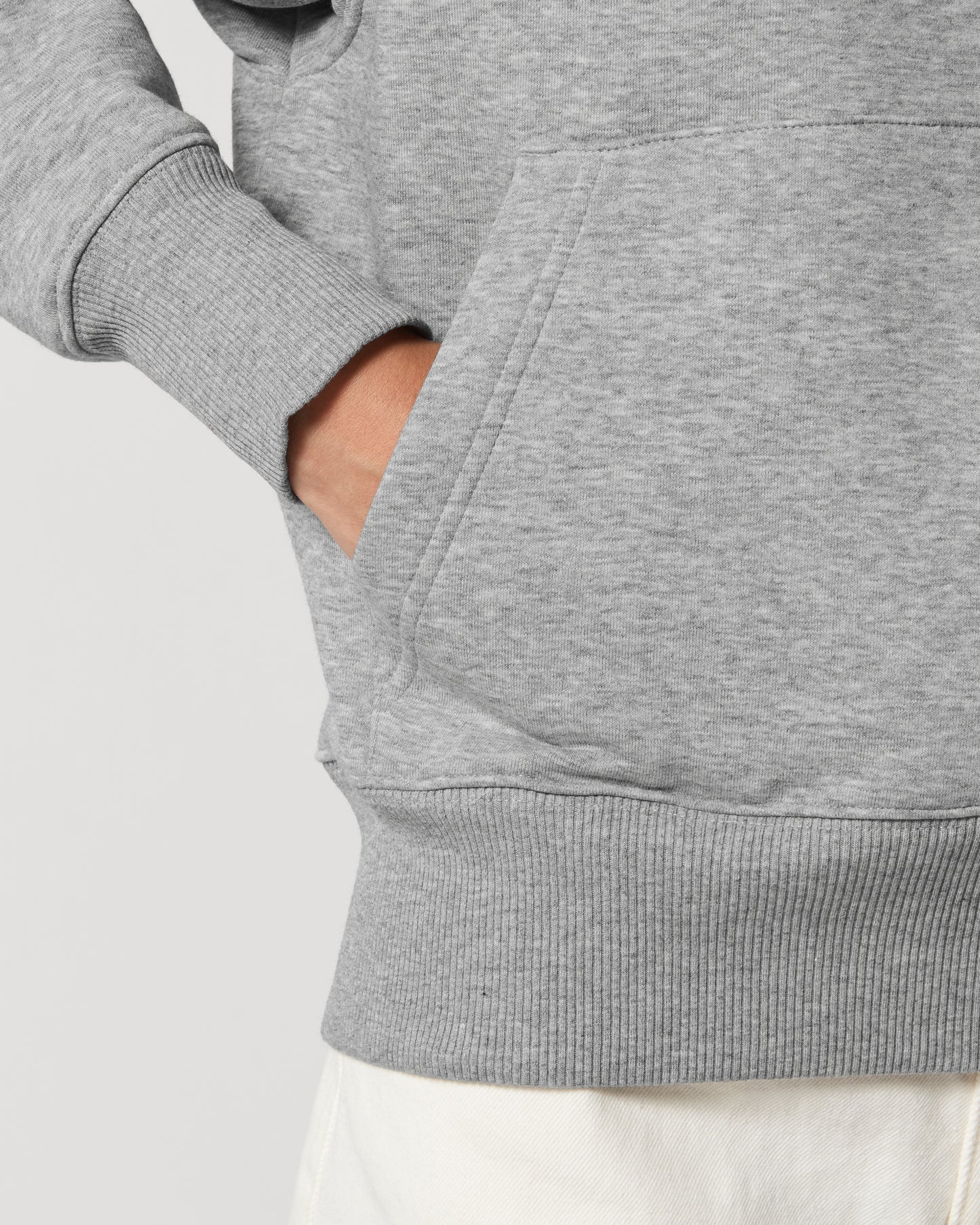 Sweat capuche Slammer Gris chiné