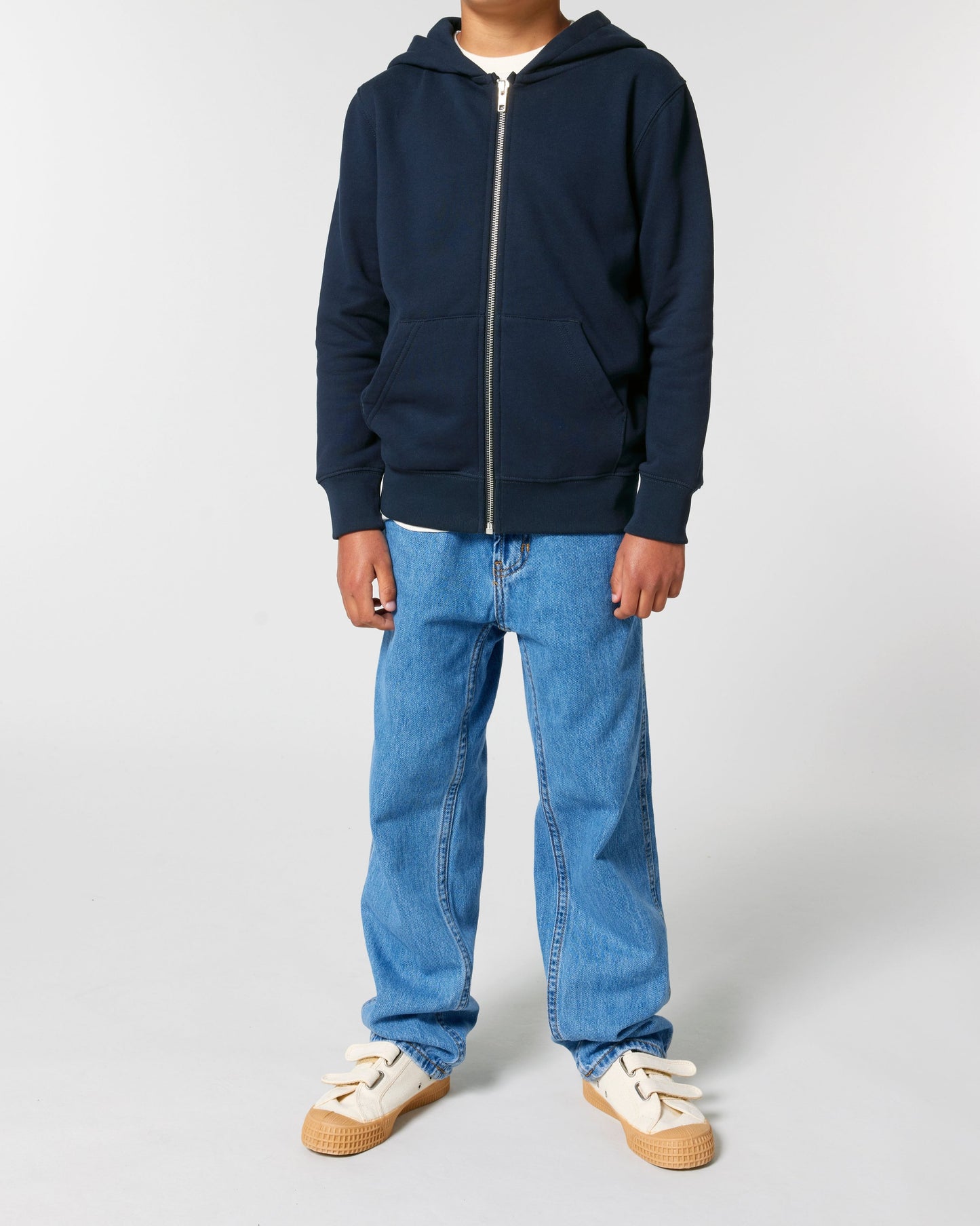 Sweat capuche zippé Mini Cultivator 2.0 Bleu marine