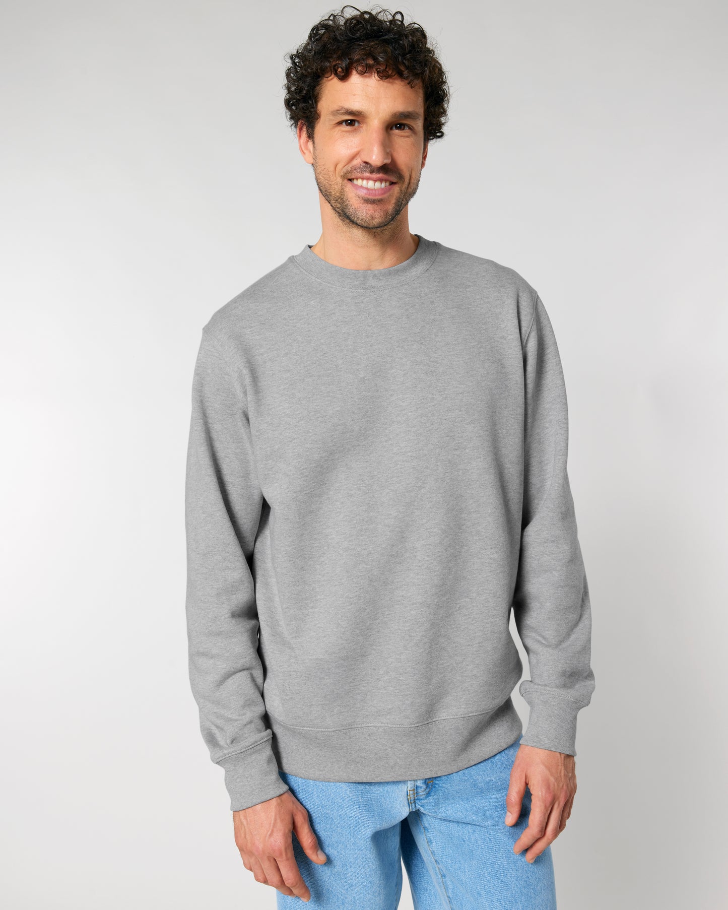 Sweat sans capuche Changer 2.0 Gris chiné