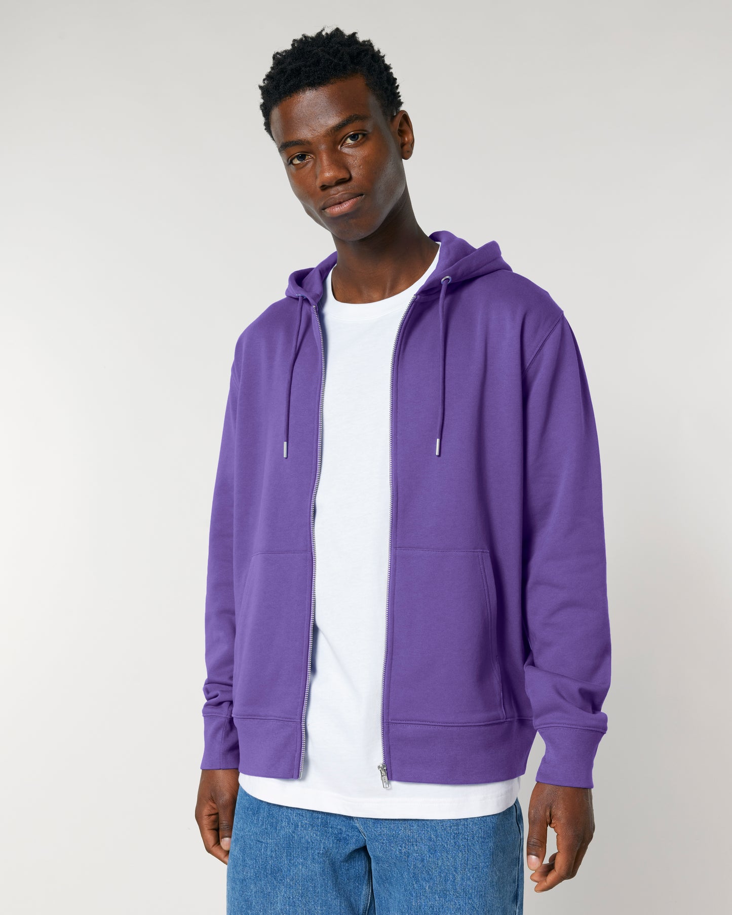 Sweat capuche zippé Cultivator 2.0 Violet