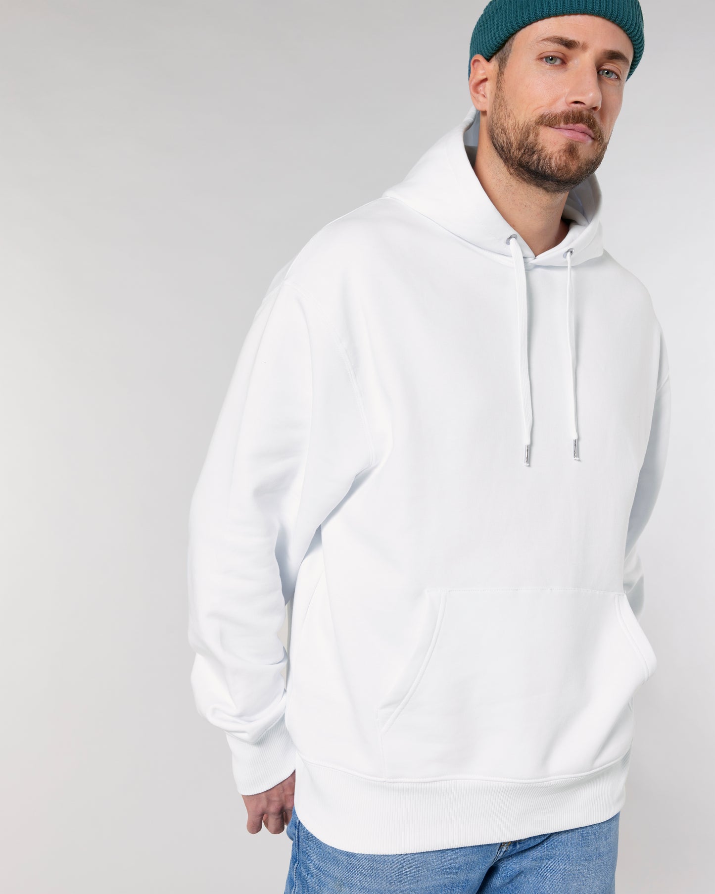 Sweat capuche Slammer Blanc