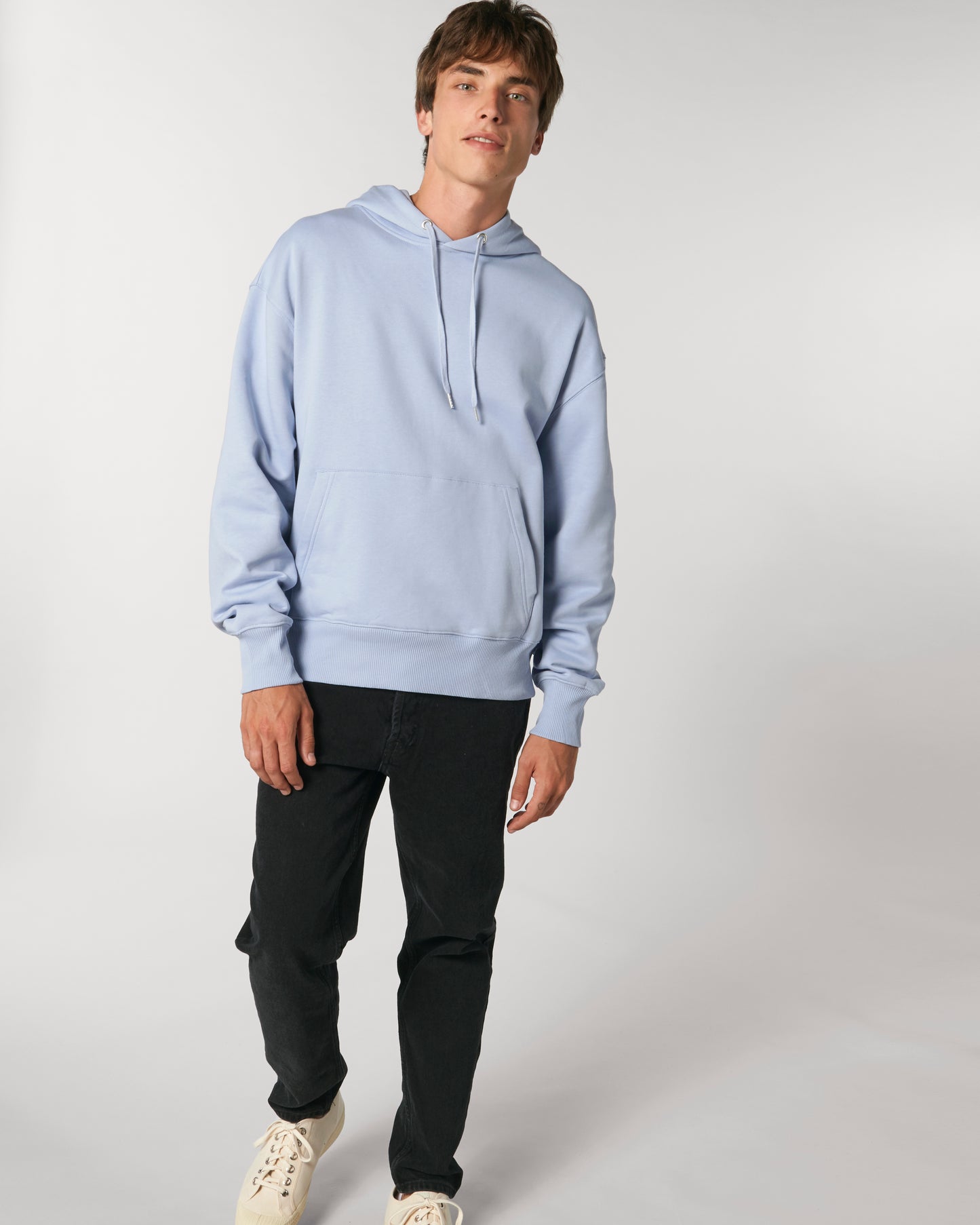 Sweat capuche Slammer Bleu serein