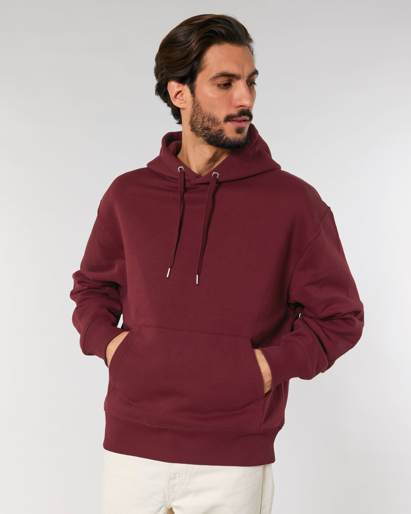 Sweat capuche Slammer Rouge vin