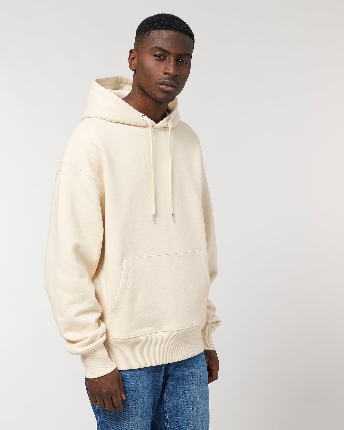 Sweat capuche Slammer Heavy Blanc naturel