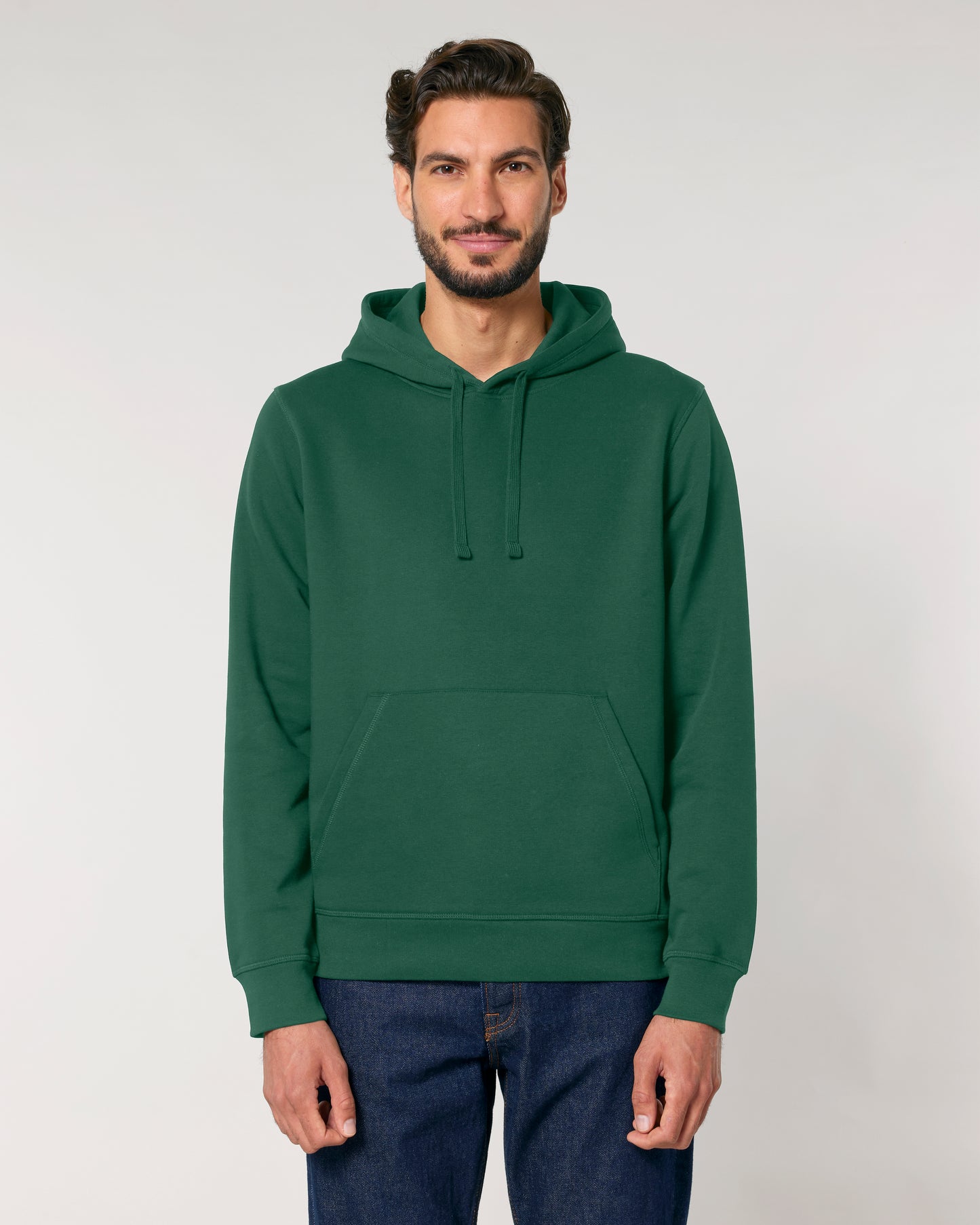 Sweat capuche Drummer 2.0 Vert bouteille