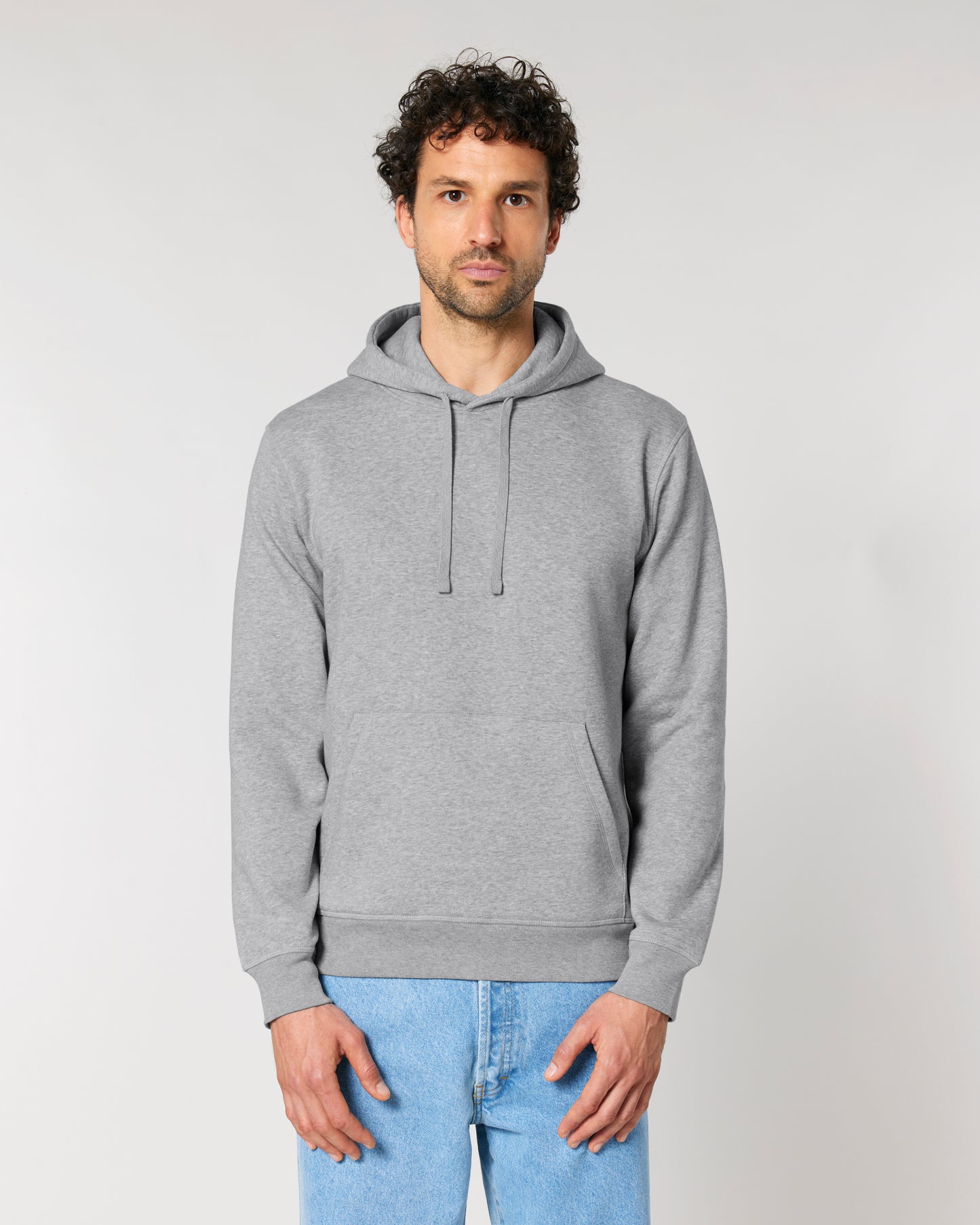 Sweat capuche Drummer 2.0 Gris chiné