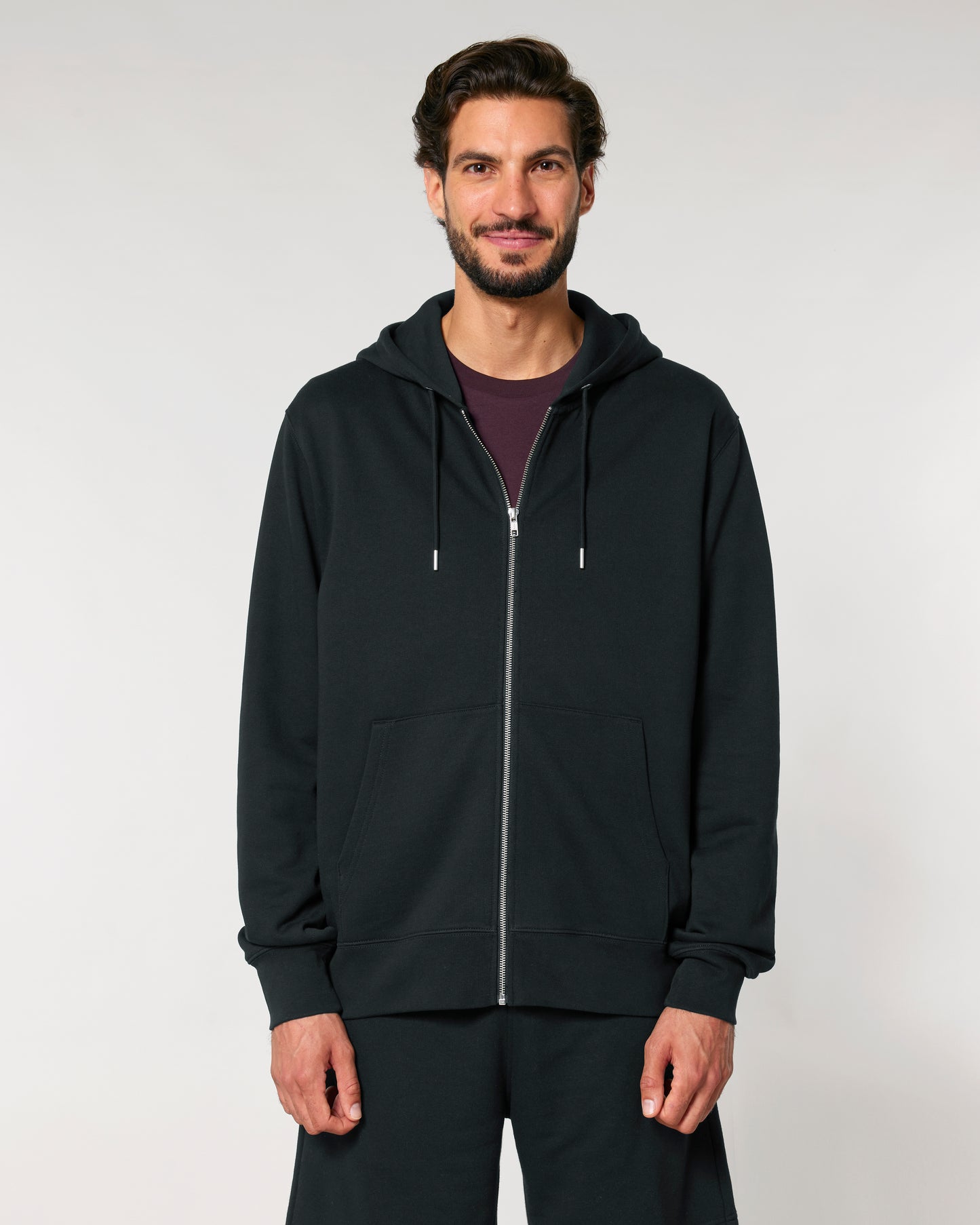 Sweat capuche zippé Cultivator 2.0 Noir