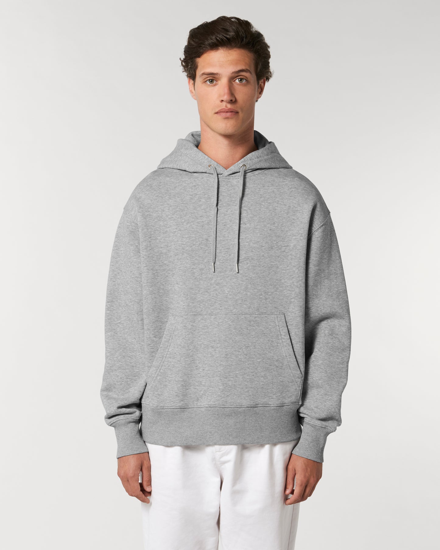 Sweat capuche Slammer Gris chiné