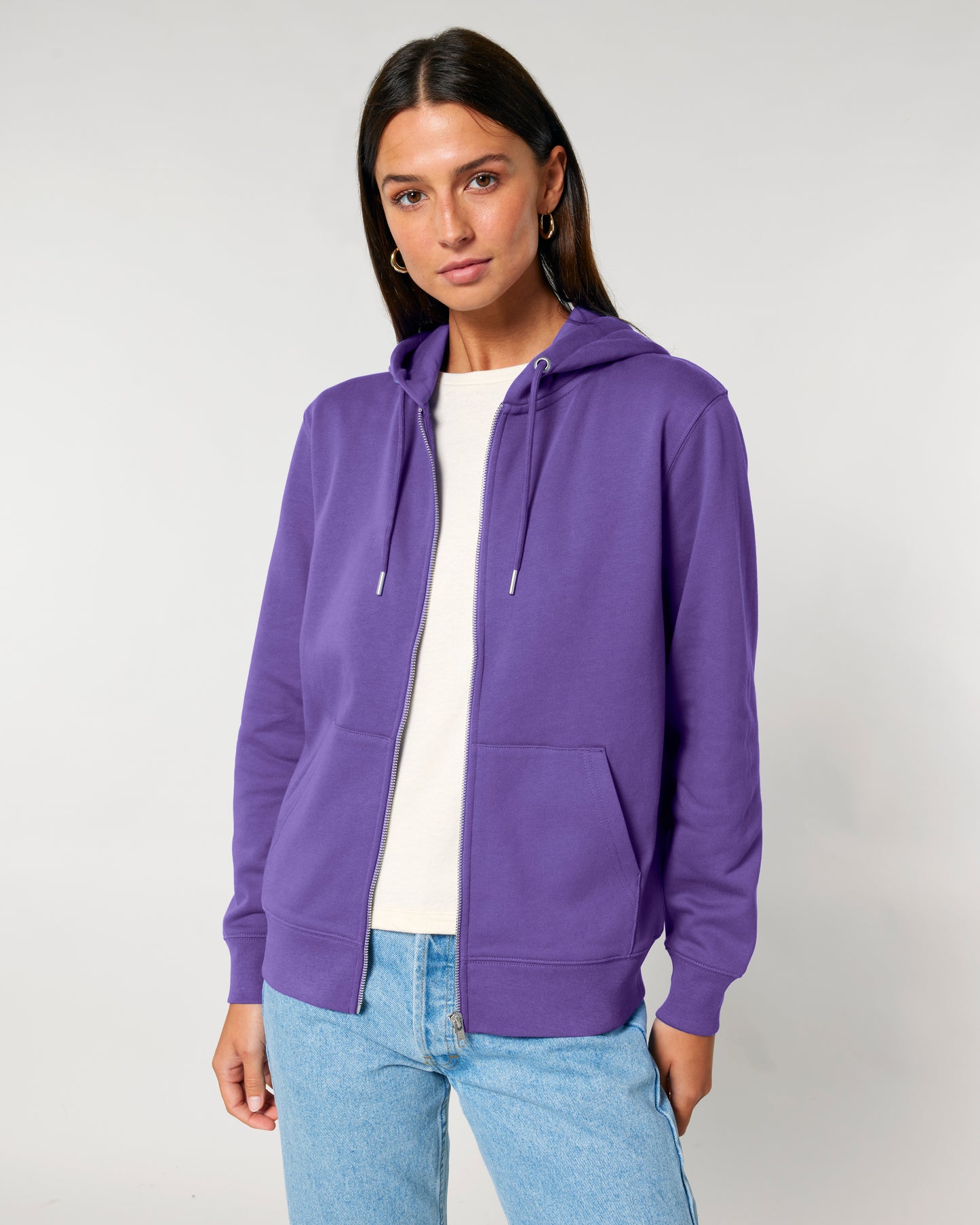 Sweat capuche zippé Cultivator 2.0 Violet