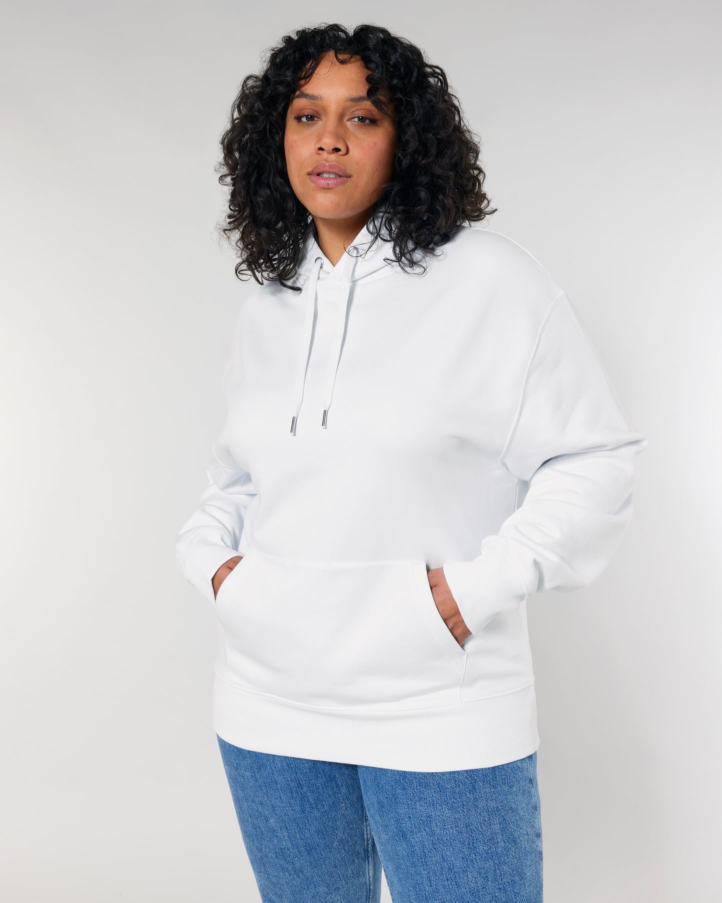 Sweat capuche Slammer Blanc