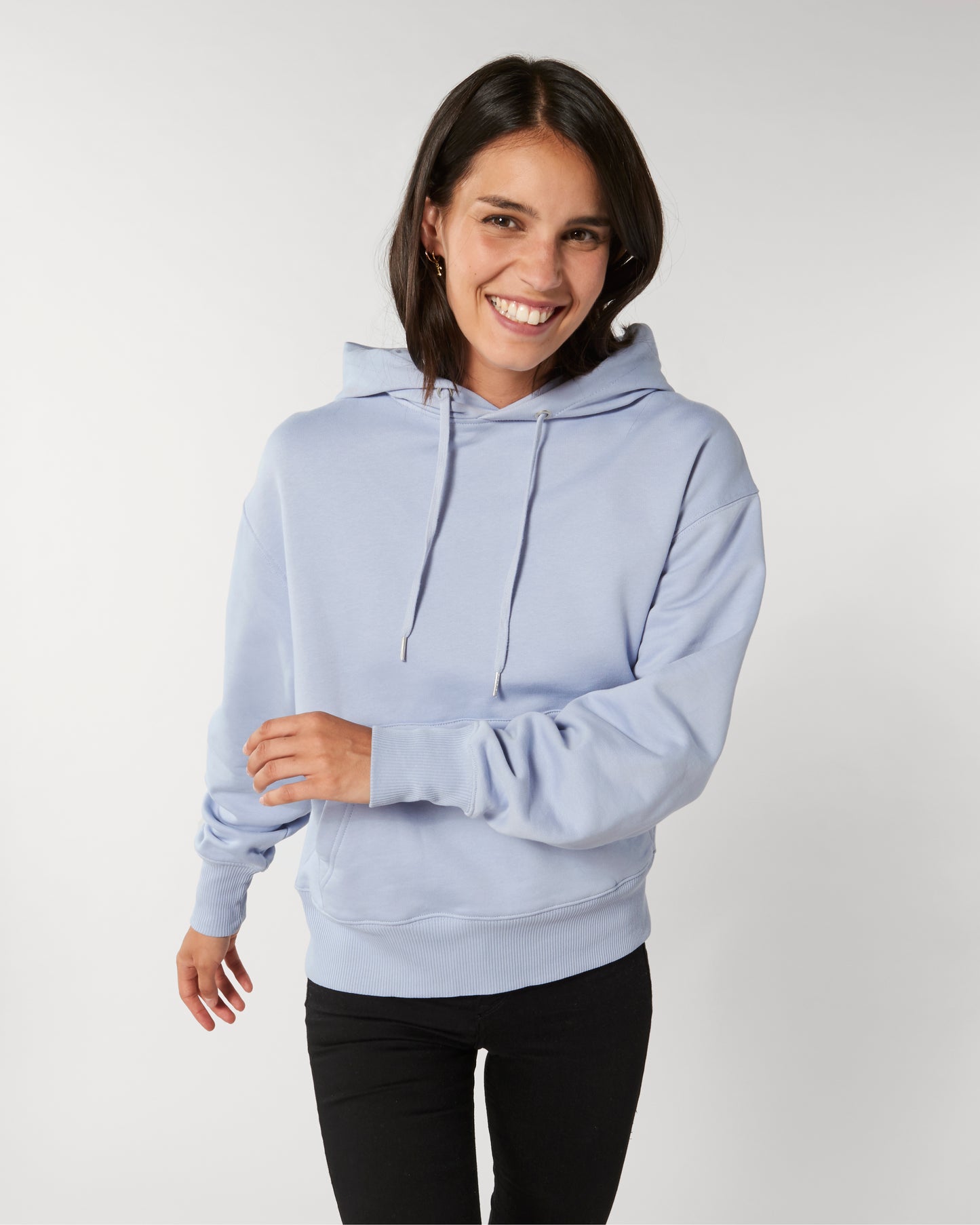 Sweat capuche Slammer Bleu serein