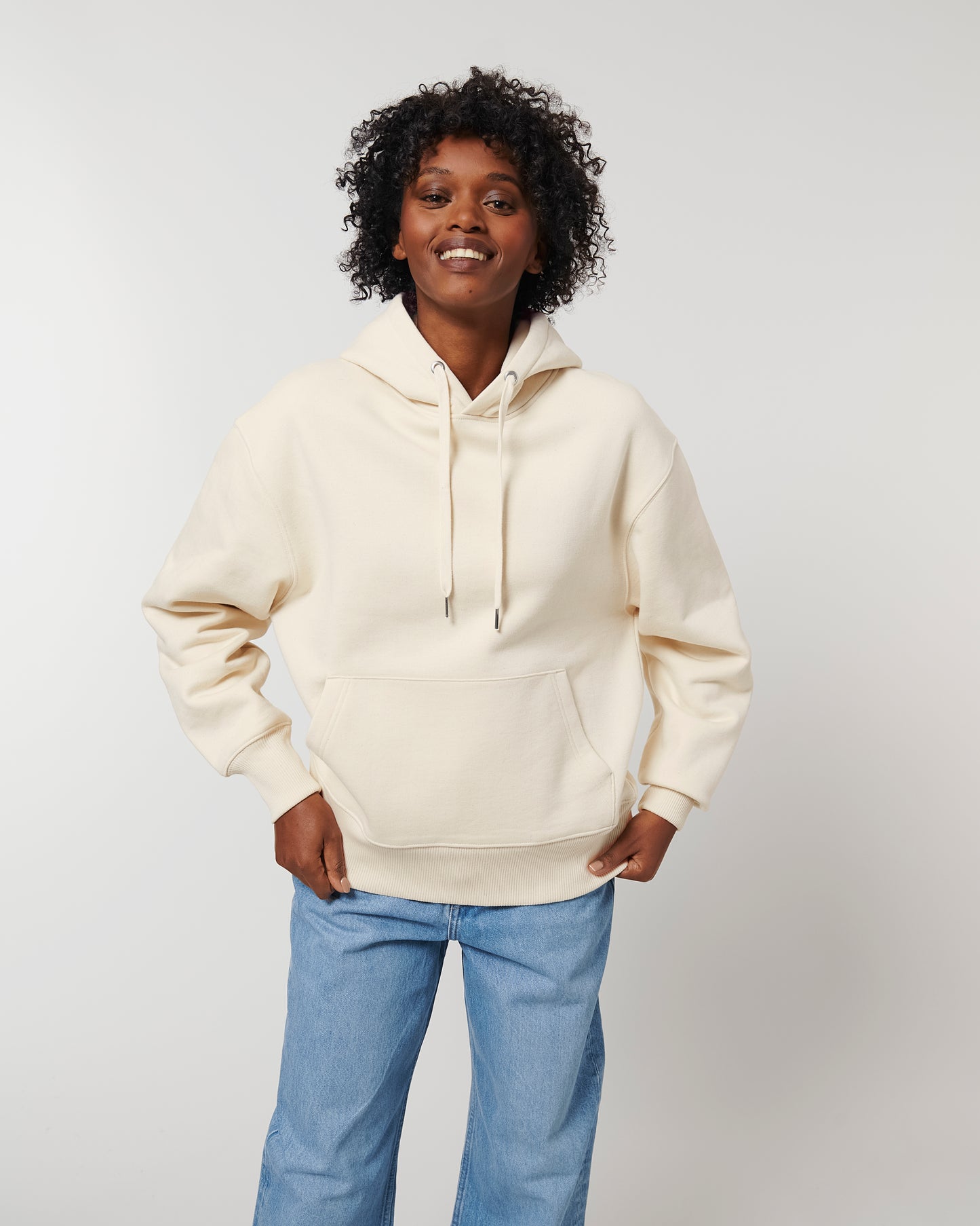 Sweat capuche Slammer Heavy Blanc naturel