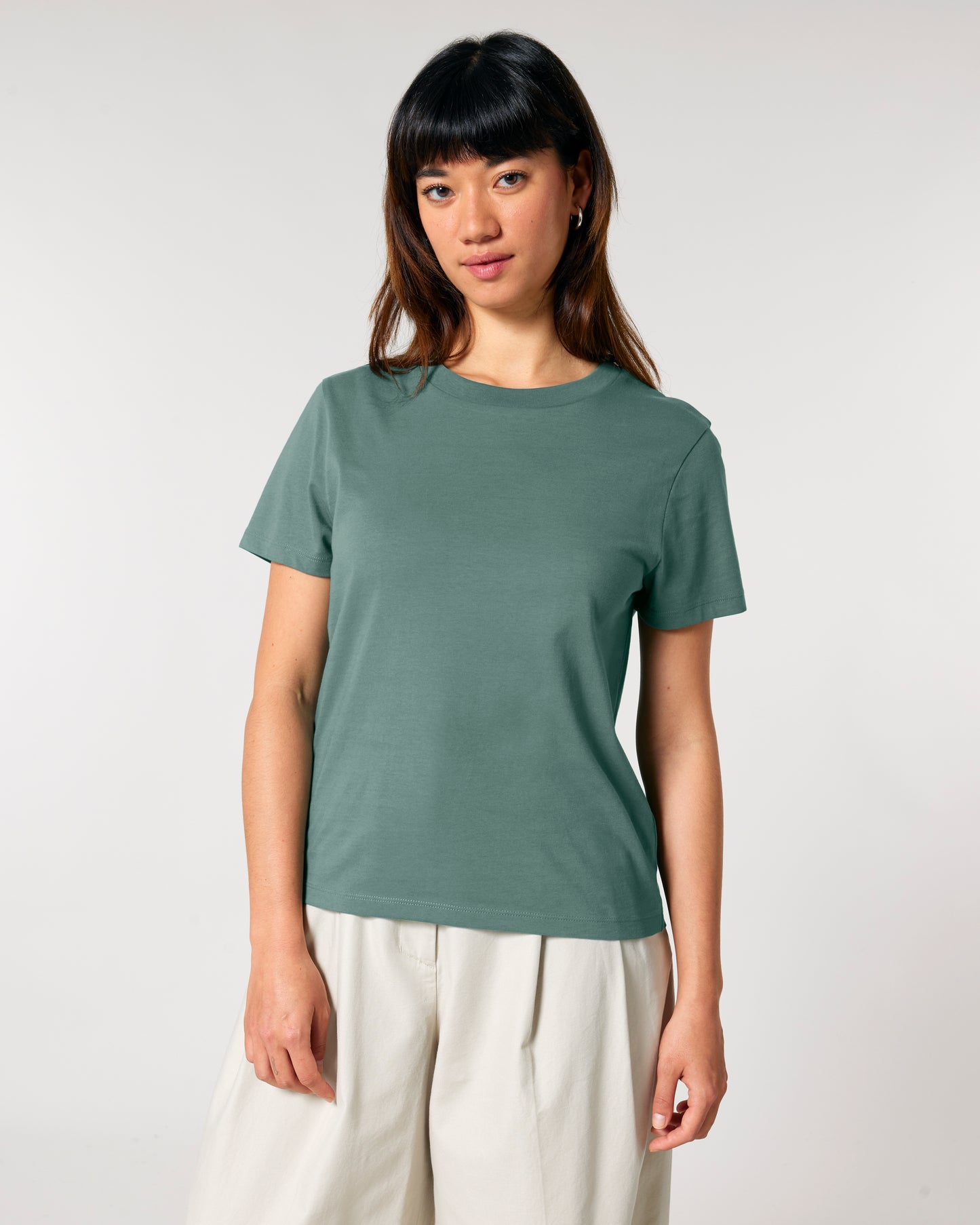 T-shirt femme col rond Stella Muser Green Bay