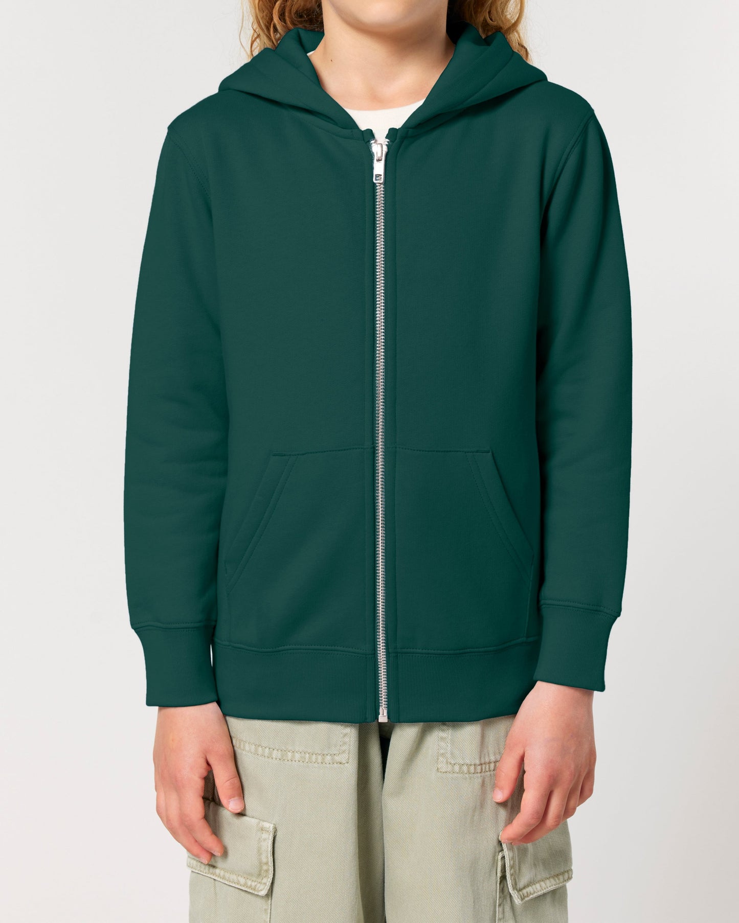 Sweat capuche zippé Mini Cultivator 2.0 Vert