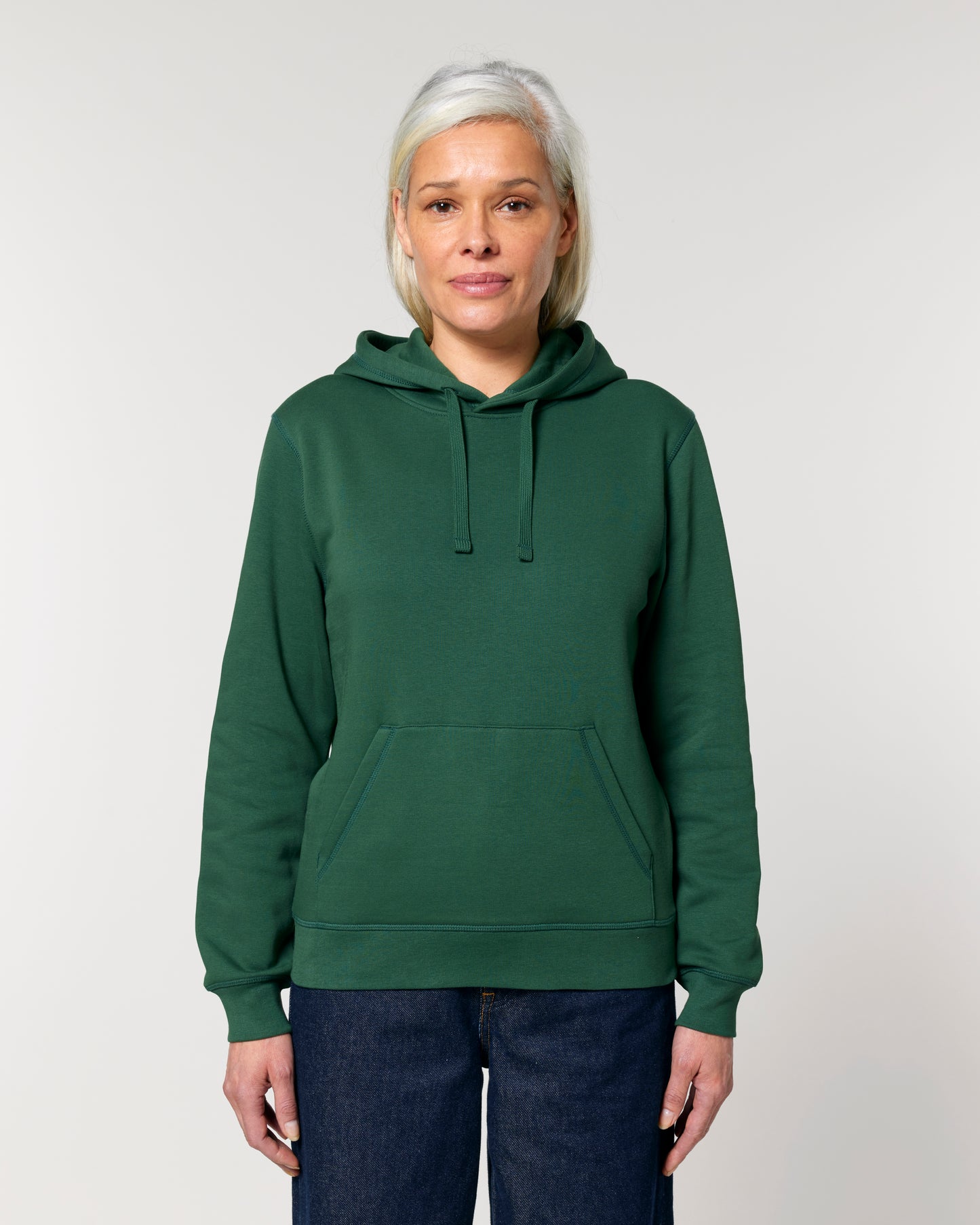 Sweat capuche Drummer 2.0 Vert bouteille