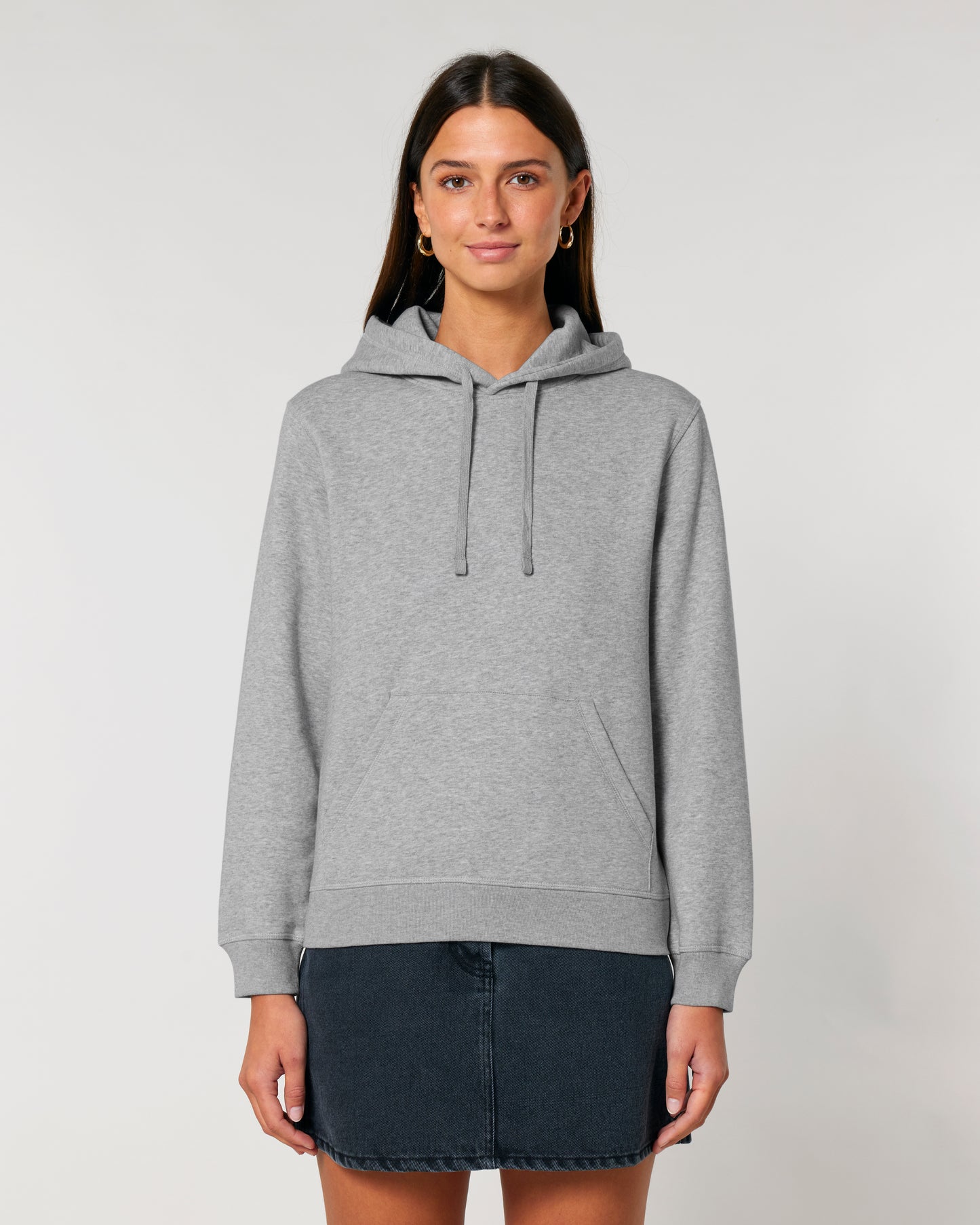 Sweat capuche Drummer 2.0 Gris chiné