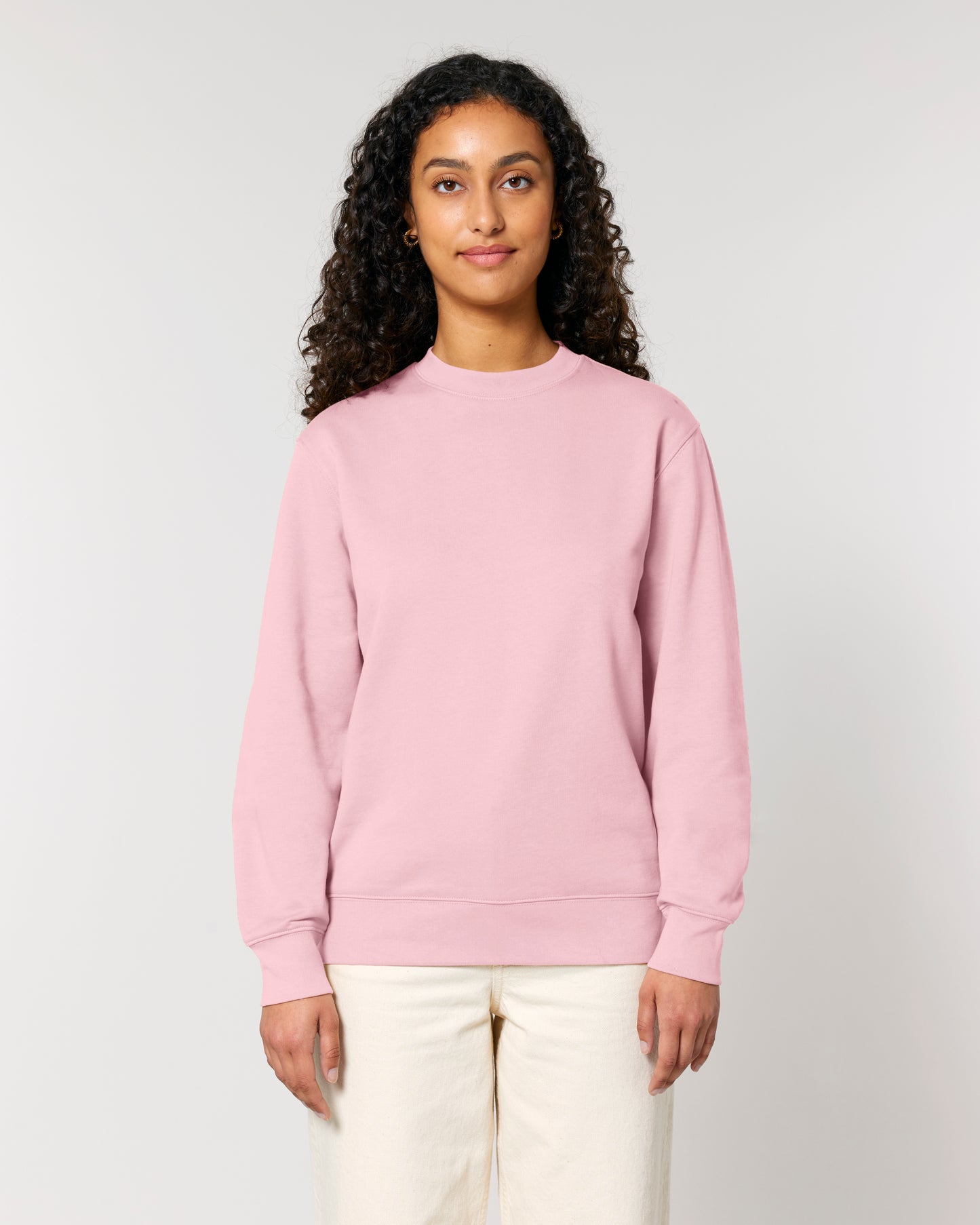 Sweat sans capuche Changer 2.0 Rose coton