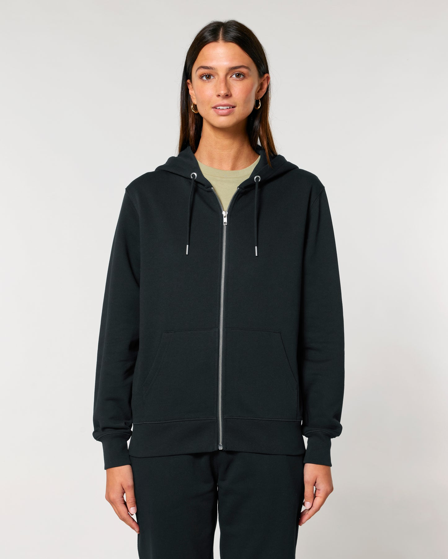 Sweat capuche zippé Cultivator 2.0 Noir