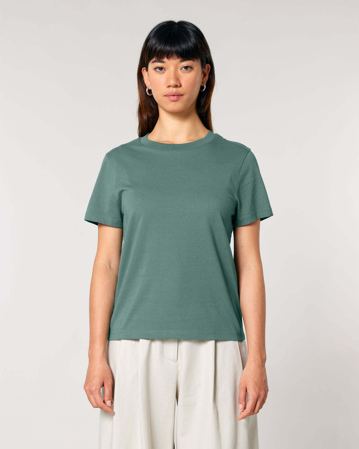 T-shirt femme col rond Stella Muser Green Bay