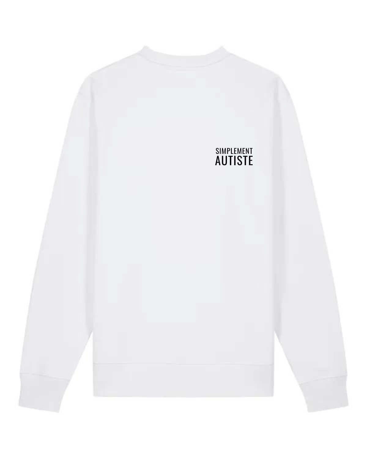 Sweat sans capuche Changer 2.0 Blanc