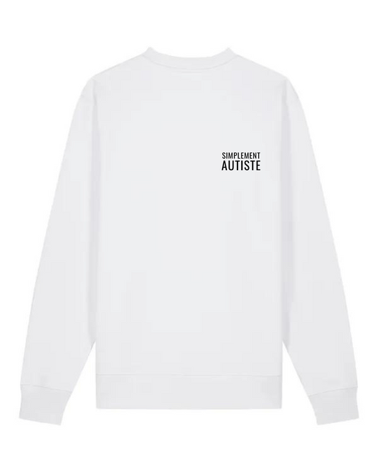 Sweat sans capuche Changer 2.0 Blanc