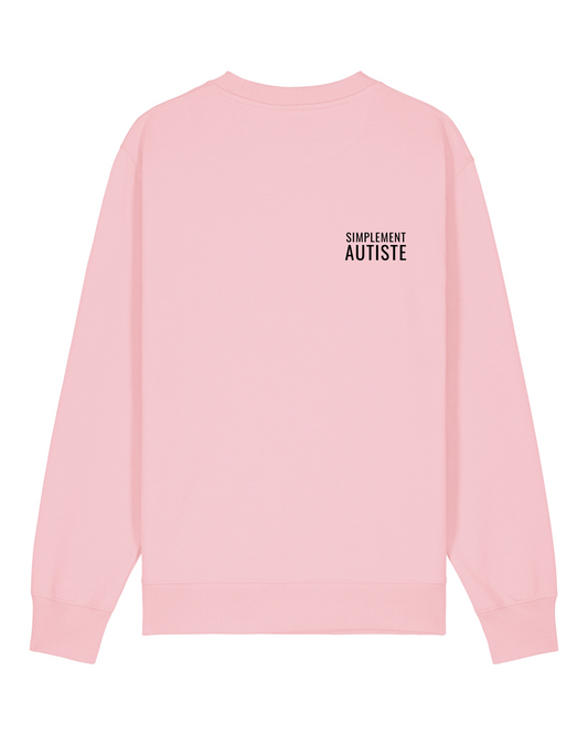 Sweat sans capuche Changer 2.0 Rose coton