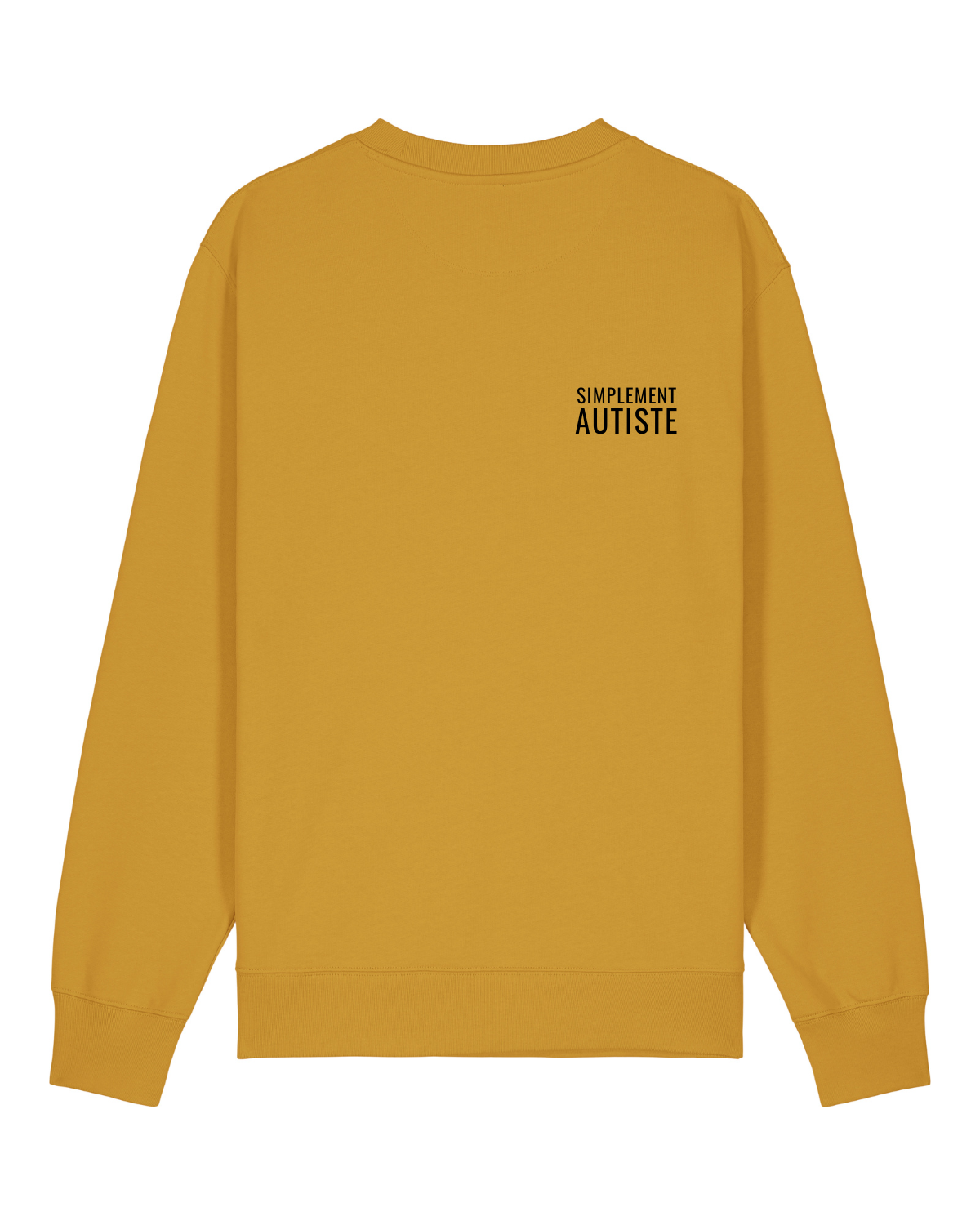 Sweat sans capuche Changer 2.0 Jaune ocre